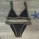 thumbnail image 2 of Crochet Swimsuit Bikinis Women's Swimming Suit Sexy Bandage Brazilian Bikini 2023 Swimwear Women Bathing Suit Biquini, 2 of 5
