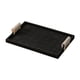 thumbnail image 1 of Bandeja para joyas, plato para servir postres, collar y pulsera rectangular multiusos 30cmx20cmx2cm negro, 1 of 9