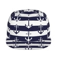 thumbnail image 2 of Haiem Anchors Classic Snapback Cap Flat Bill Hat Baseball Cap Adjustable Size Cotton Dad Hat, 2 of 9