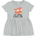 thumbnail image 3 of Inktastic My Mamie Loves Me Girls Baby Dress, 3 of 5