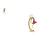 thumbnail image 5 of Gancho de pared plegable,Ganchos de pared plegables Ganchos de pared para abrigos,Gancho de pared para auriculares,gancho para abrigos,Estatua de la bailarina,Estatua de bailarina de, 5 of 8