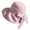 Pink, variant on Lispipm Summer Beach Sun Hats for Women Wide Brim Ruffle Bow Hiking Caps 2026 Outdoor Vacation Hat for Ladies Hot Day Beige