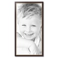 thumbnail image 2 of ArtToFrames 20" x 40" Mahogany and Gold Slope Picture Frame, 20x40 inch Brown MDF Poster Frame (WOM-4447), 2 of 8