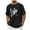 Black(New), variant on PNTUTB Men's Fashion Valentine's Day Themed Prints Casual Loose Short Sleeve Crew Neck Comfortable T-shirt