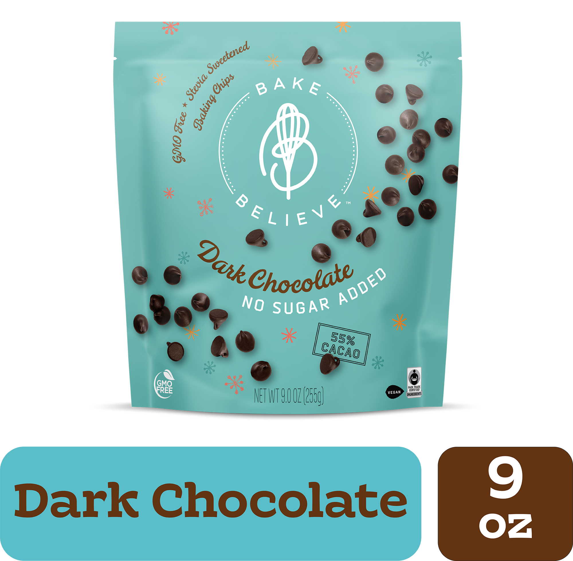 Bake Believe Dark Chocolate Chips 3 Count