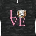 thumbnail image 4 of Inktastic KiniArt Doodle Love Women's T-Shirt, 4 of 5