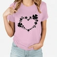 thumbnail image 1 of LSLJS T-shirt Imprimé pour la Saint-Patrick pour Femmes avec Col Rond et Manches Courtes, Cadeaux pour Femmes, 1 of 3