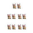 thumbnail image 1 of Destyer 2piece Stable Fixed Reflective Magnets For Car No Damage And Easy To Apply Christmas Decorations Deer 5Set, 1 of 6