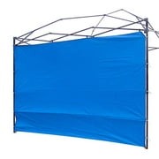 NINAT Canopy Sunwall 10 ft Sunshade Privacy Panel for Gazebos Tent Waterproof, Sun Wall for Straight Leg Gazebos, 1 Pack Sidewall Only,Blue