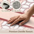 thumbnail image 6 of ODIKA Softball Name Motif Stripe Border Athletic Sliding Pitching Pet Friendly & Kids Safe Bedside for Bedroom, Nursery, RV, 6 of 7