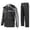Grey, variant on Men's Reflective Waterproof Rain Suit Hooded Rain Jacket and Pants for Motorcycle Riding, Cycling & Outdoor Work