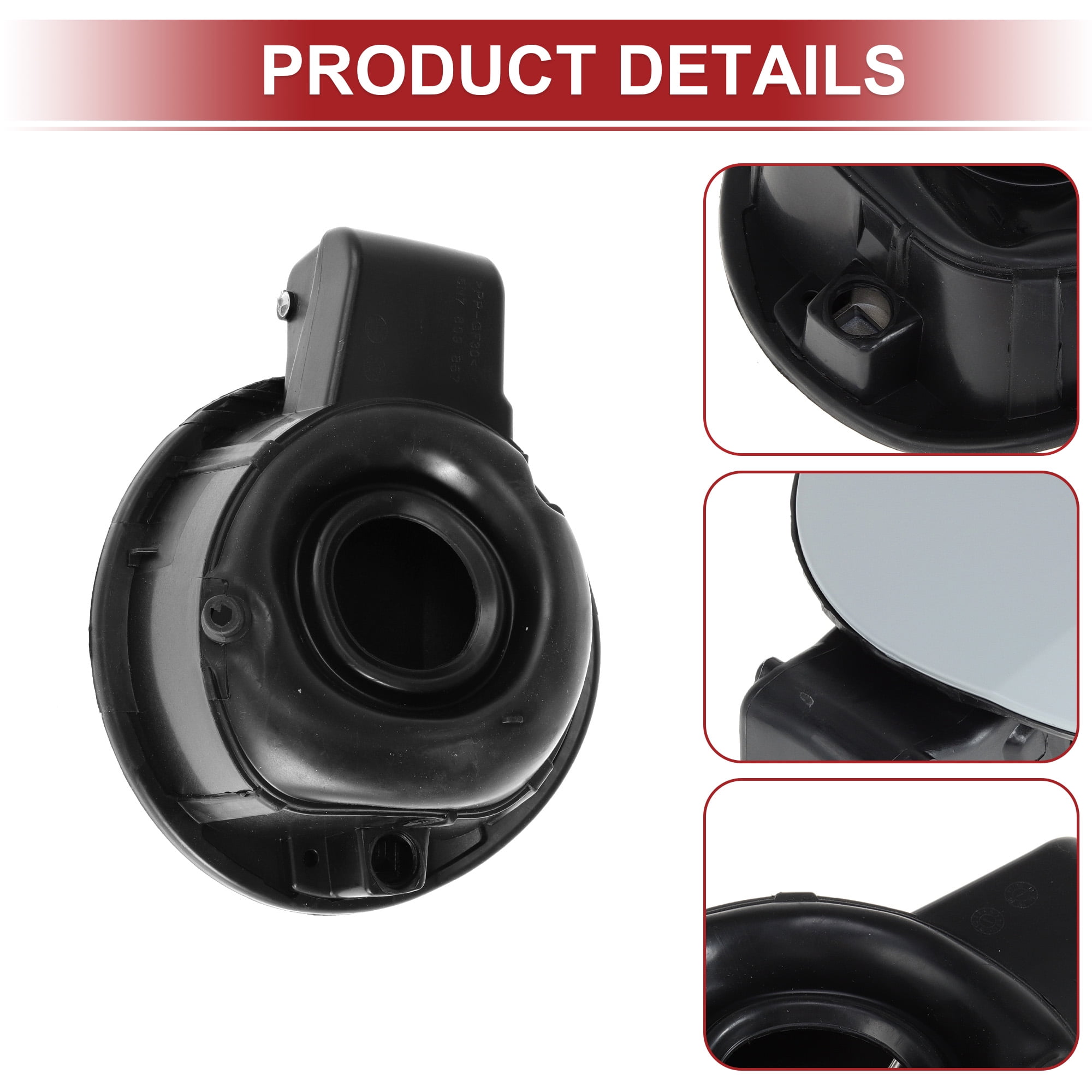 Unique Bargains Fuel Tank Door Cap for Volkswagen Tiguan 2010-2019 Filler Flap Cover Blue