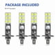 thumbnail image 3 of 6000k Super White 80w 4pcs H1 Led Headlight Kit for Fog Driving in Europe, 3 of 5
