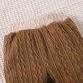 thumbnail image 3 of Sngxgn Children's Place baby-girls And Toddler 2 Piece Outfit, Long Sleeve Top and Pant Set(Brown,70), 3 of 4