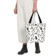 thumbnail image 5 of Fotbe whiter cute penguin Bolsa de Playa con Estampado, Bolsa de Hombro, Bolsa de Mano Espaciosa, Bolsa de Viaje Ligera, Bolsa de Compras Versátil, 5 of 6