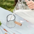 thumbnail image 4 of Handheld Coffee Measuring Cup Glass Milk Pitcher With Handle Glass Measuring Cup Espresso Cup 180ml, 4 of 8