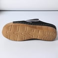 thumbnail image 5 of KIJBLAE Women's Peep Toe Open Toe Wedge Platform Sandals, Wide Width Thick Sole Comfort Casual Elevated Slides for Summer Black 42, 5 of 7