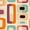 Color 2, variant on Peel and Stick Wallpaper Abstract Retro Geometric Colorful Rectangles Pastel Wall Mural 23.6in x 9.8ft Self Adhesive Removable Wall Paper Renter Friendly Wallpaper for Nursery Bedroom Cabinets
