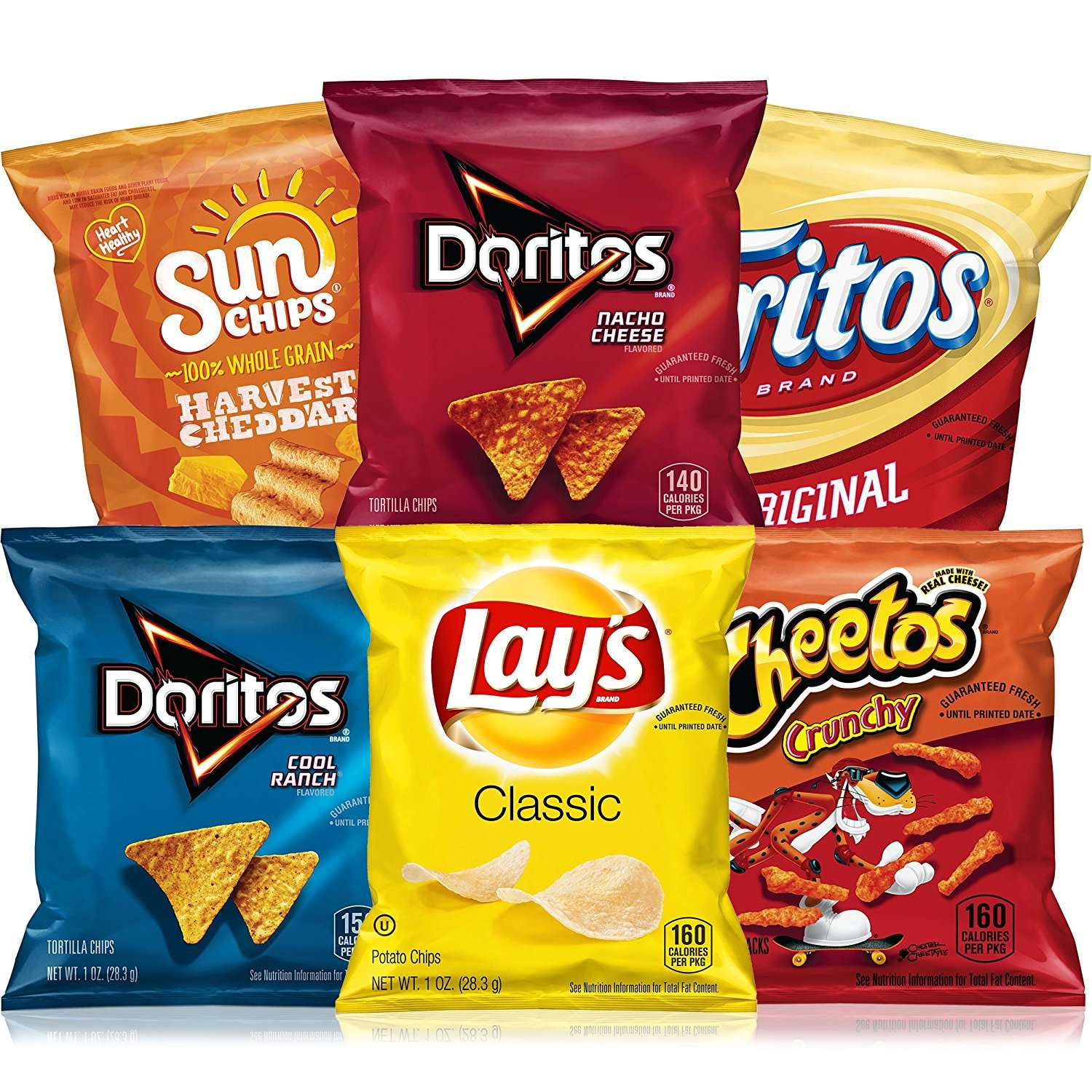 FritoLay Classic Mix Variety Pack, 40 Count