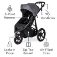 thumbnail image 3 of BOB Gear Wayfinder Jogging Stroller with Independent Dual Suspension, Air-Filled Tires, and 75-Pound Weight Capacity, Storm, 3 of 5