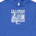 thumbnail image 3 of Inktastic Proud Military Niece Red Friday Youth Hoodie Sweatshirt, 3 of 4