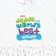thumbnail image 4 of Inktastic Daddy Worlds Best Welder Girls Baby Dress, 4 of 5