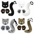 thumbnail image 3 of Plush Mask Halloween Christmas Party, 3 of 8