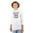 thumbnail image 3 of Dubble Bubble Double Your Fun Logo Long Sleeve TShirt Men Women Brisco Brands M, 3 of 6
