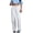 White, variant on Yubnlvae Women's Ripped Flare Jeans Distressed High Waist Flared Jeans - Stretchy Bootcut Denim Pants - Trendy Retro Bottoms (S-XXL) (White | L)