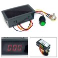 thumbnail image 3 of Motor Genic DC 6V-30V 12V 24V Motor PWM Speed Controller With Digital Display Switch Max 8A, 3 of 11