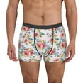 thumbnail image 2 of Bingfone Rose Flowers Men's Underwear - Casual Stretch Boxer Briefs-Medium, 2 of 7