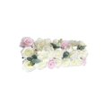 thumbnail image 1 of kurtrusly Porte Arquée Fleur Rangée Panneau de Fleurs Réalistes pour T Station Fête Cérémonie Blanc Rose Style 1, 1 of 9
