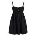 thumbnail image 5 of No Boundaries Cami A Line Dress, Women's XXS-XXL, 5 of 5