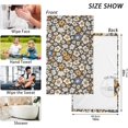 thumbnail image 2 of Vintage Wild Flowers Towels 2 Piece Washcloth Hand Towels, Highly Absorbent Towels for Bathroom, Hotel, Gym and Spa 28 X 16 Inches, 2 of 7