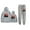 Grey, variant on Stephen Sanchez Angel Face Hoodie Jogger Pant Casual Fashion Sweatpant 2 Piece Suit