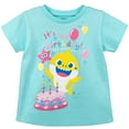 thumbnail image 3 of Pinkfong Baby Shark Birthday Toddler Girls T-Shirt Infant to Little Kid, 3 of 5