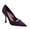 Purple, variant on XYD Women Rhinestone Closed Pointed Toe Pumps Slip-on Studded Stiletto High Heels Shoes Sexy Evening Party Shoes Size 9 Purple