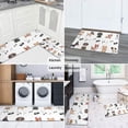 thumbnail image 5 of Cute Dogs Kitchen Rugs Sets Of 2,Anti Fatigue Kitchen Mat Rugs Non Slip Washable,Decorative Kitchen Floor Mats for Kitchen,Sink,Laundry,17"x30"+17"x47", 5 of 7