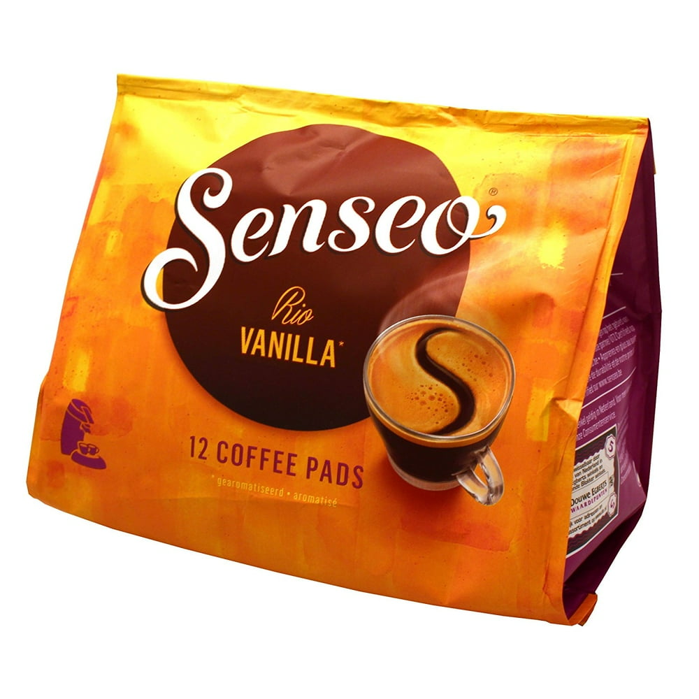 Douwe Egberts, SENSEO, Cities Rio, Coffee 12 Pods/Pads, Vanilla