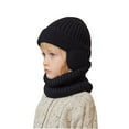 thumbnail image 5 of 5-12Y Kids Earflap Beanie and Scarf Set for Girls Boys,Winter Warm Knit Ski Hat with Fleece Lined for 4-10 Years, 5 of 5