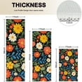 thumbnail image 4 of Pioneer Flower Floral Print Pattern Kitchen Rugs Sets Of 3,Kitchen Runner Rugs Non Skid Washable,Decorative Kitchen Floor Mats for Kitchen,Sink,Laundry,17"x30"+ 17"x47" + 17"x59", 4 of 6