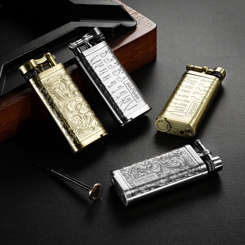 Cigar Lighter Retro Flame Multi-Function Pipe Lighter Clp-23Hn1