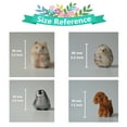 thumbnail image 2 of Feltsky Hedgehog Hamster Teddy Penguin 4 Animal Needle Felting Kits for Beginners Gift for Mother's Day, 2 of 7
