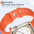 thumbnail image 3 of KOMI 8 Pack Sport Bands Compatible with Apple Watch Band 38mm 40mm 41mm 42mm 44mm 45mm 49mm Women Men,Soft Silicone Waterproof Strap for Apple Watch Ultra/Ultra 2 iWatch Series 9 8 7 6 5 4 3 2 1 SE, 3 of 8