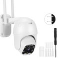 thumbnail image 1 of Wifi Ptz Cámara Ip 1080P Hd 8 Luces Seguridad Vigilancia Al Aire Libre Trabajo Con Camhi 110-240V (Ee. Uu.) Cateissary AF000458-00, 1 of 6