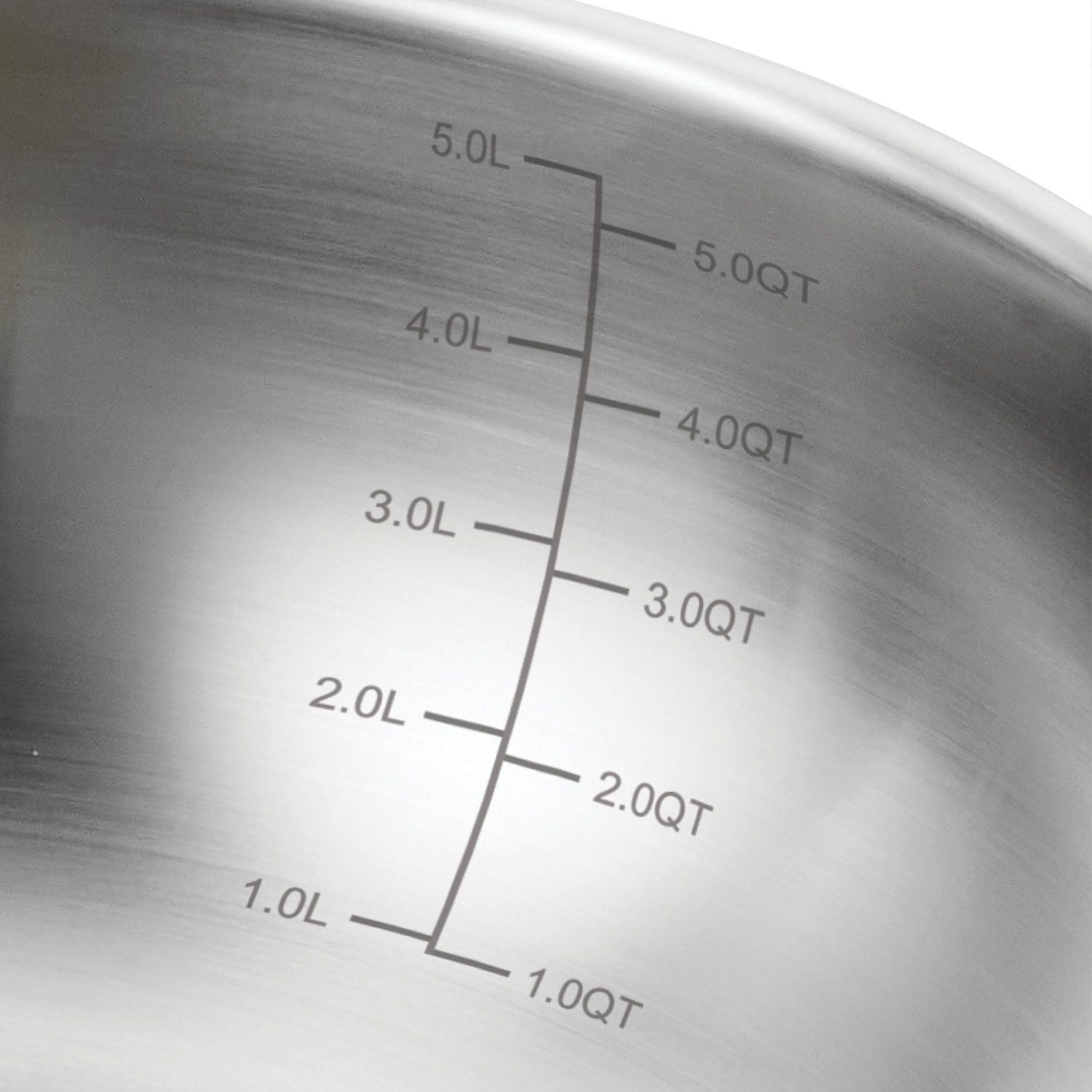 Utsava Chowed Kadai en acier inoxydable triple épaisseur