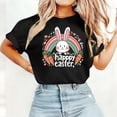 thumbnail image 5 of Camisetas de Manga Larga de las Mujeres, Impresión de Pascua Suelto Casual Cuello Redondo Suéter, 5 of 5