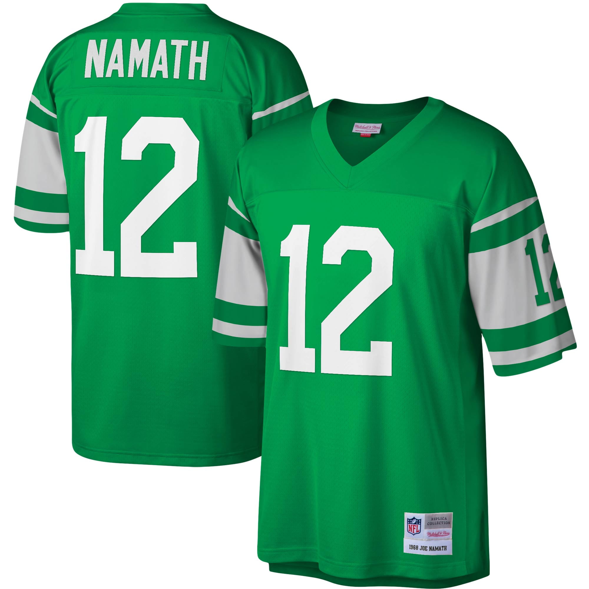 joe namath mitchell and ness jersey