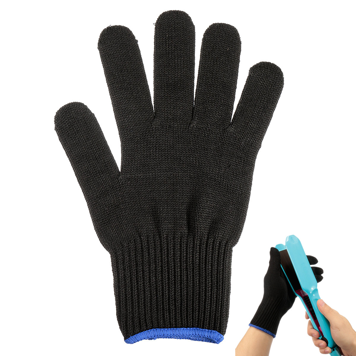 Professional Heat Resistant Glove Hair Styling Tool For Hair Curling