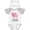 White & Heather w/ Ears, variant on Inktastic I Love My Grandma Two Hugging Hearts Boys or Girls Baby Bodysuit